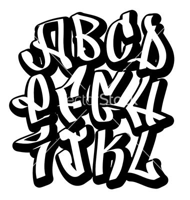 Detail Abjad Abc Graffiti Nomer 18