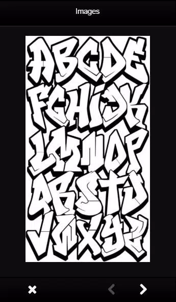 Detail Abjad Graffiti Az Nomer 13