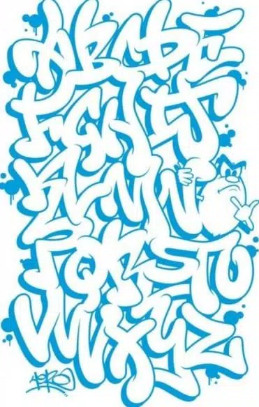 Detail Abjad Graffiti Creator Nomer 22