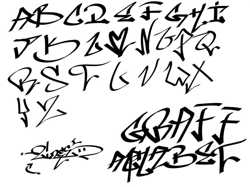 Detail Abjad Graffiti Letters Nomer 29