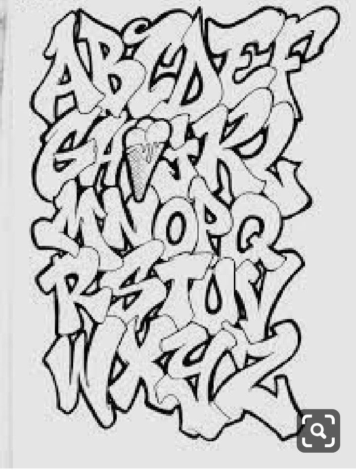 Detail Abjad Graffiti Letters Nomer 33