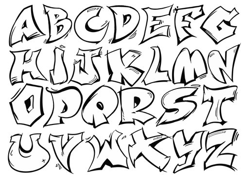 Detail Abjad Graffiti Letters Nomer 5