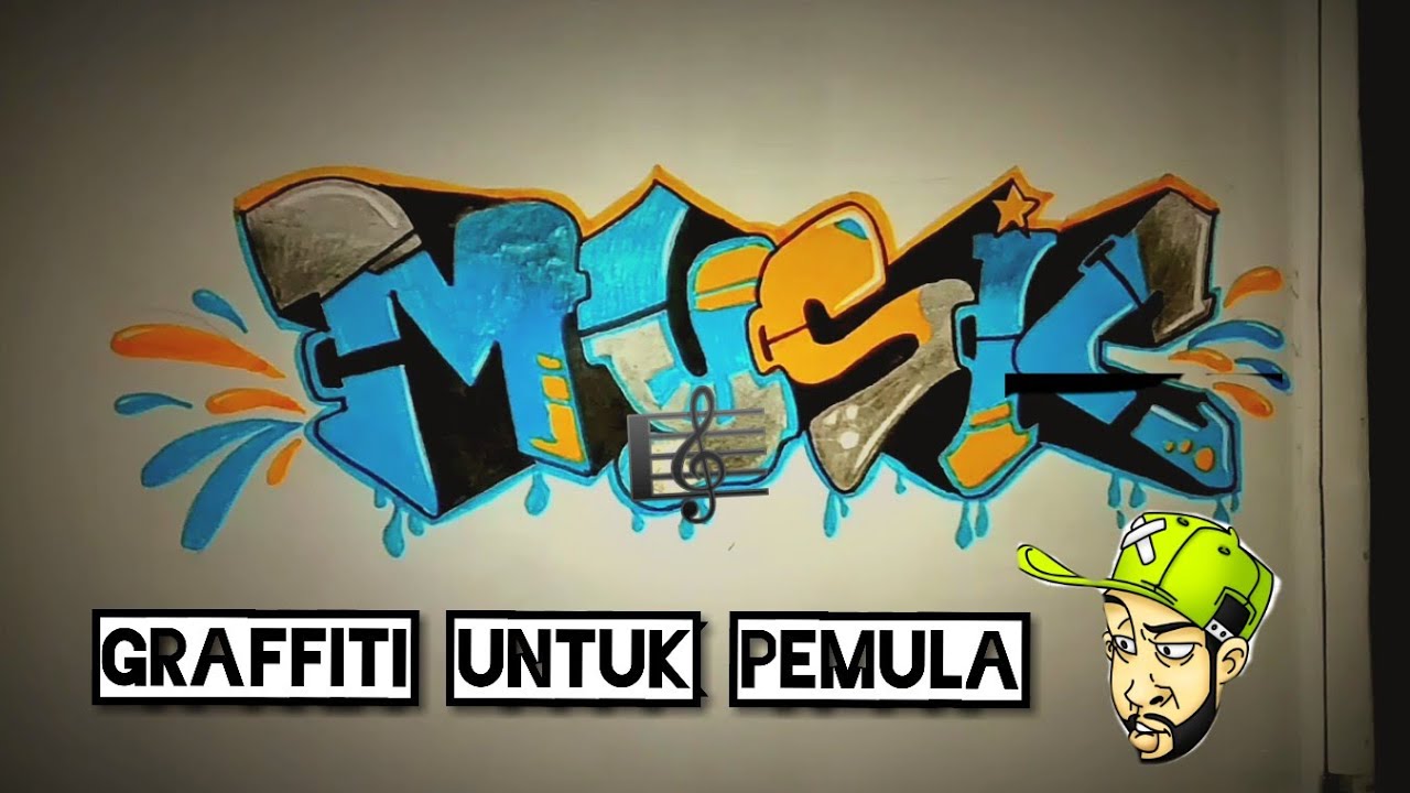 Detail Abjad Graffiti Pemula Nomer 27