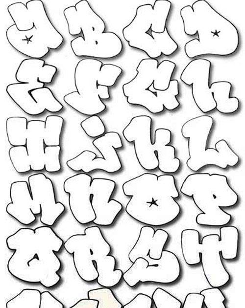 Detail Abjad Graffiti Terkeren Nomer 7