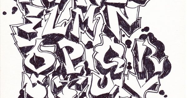 Detail Abjad Graffiti Untuk Pemula Nomer 17