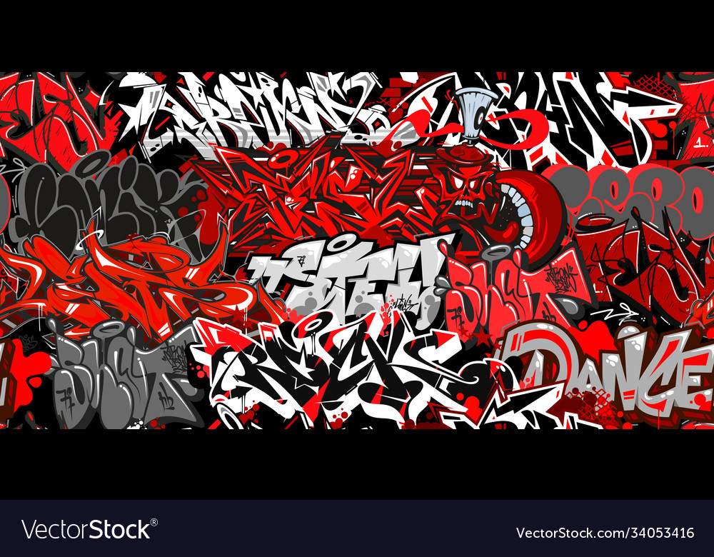 Detail Abstract Art Graffiti Nomer 46