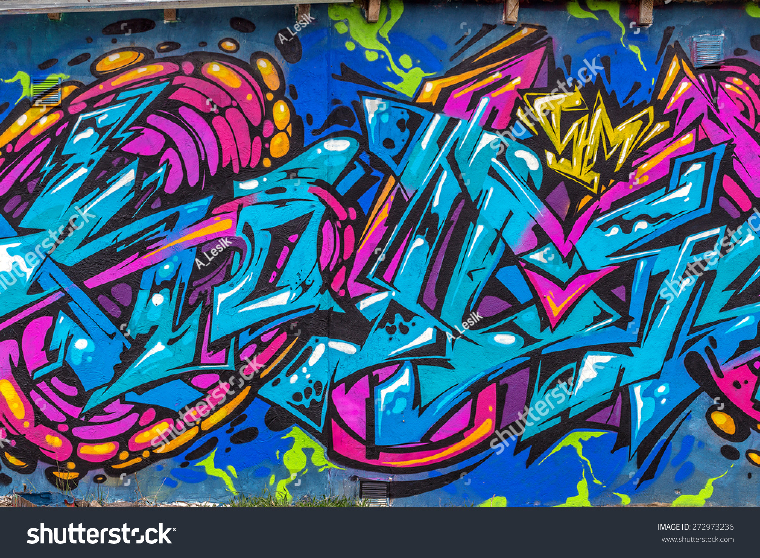 Detail Abstract Graffiti Nomer 25