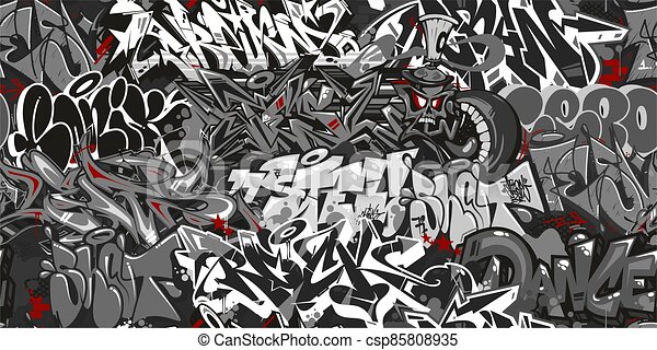 Detail Abstract Graffiti Nomer 37