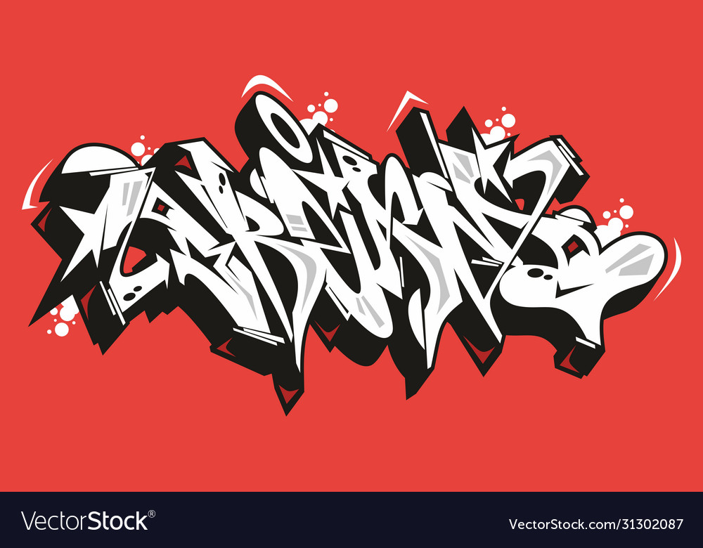 Detail Abstrak Graffiti Nomer 37