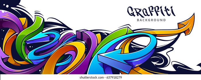 Detail Abstrak Graffiti Nomer 52