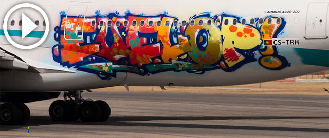 Detail Airplane Graffiti Nomer 8