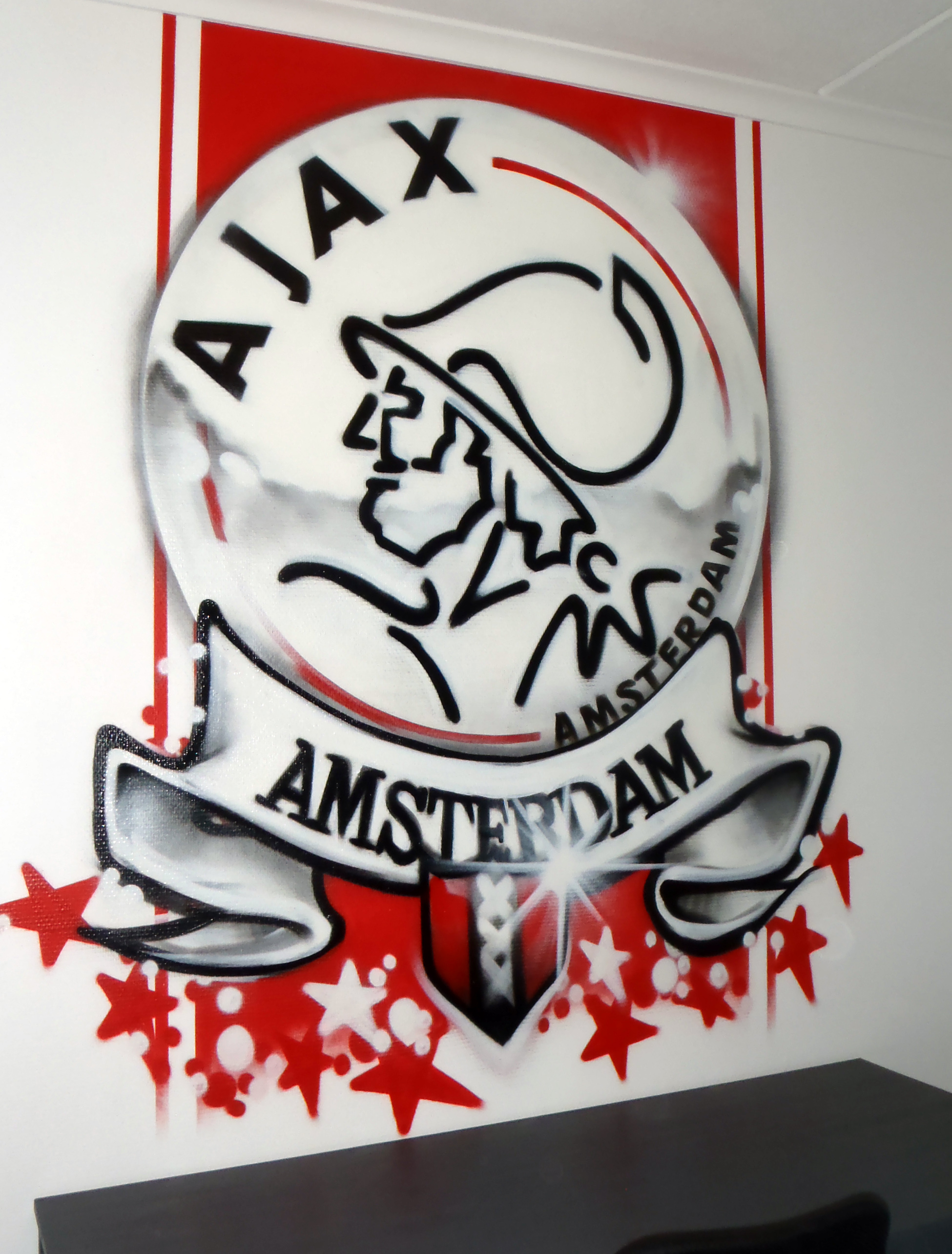 Detail Ajax Amsterdam Graffiti Nomer 30