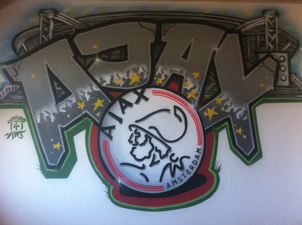 Download Ajax Amsterdam Graffiti Nomer 7