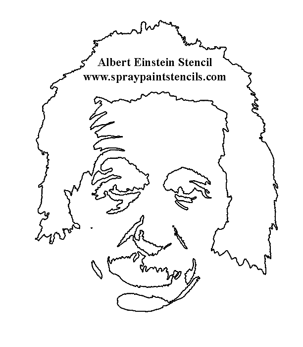 Detail Albert Einstein Graffiti Stencil Nomer 5