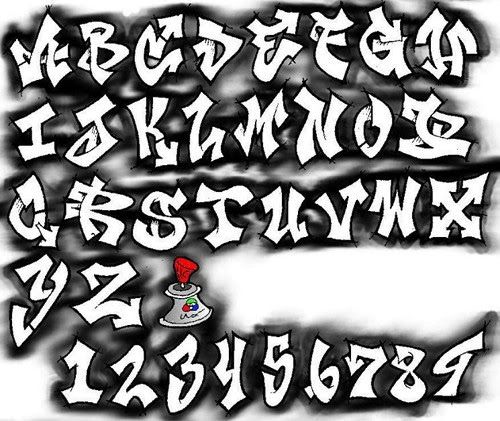 Detail Alfabet Graffiti 3d Nomer 28