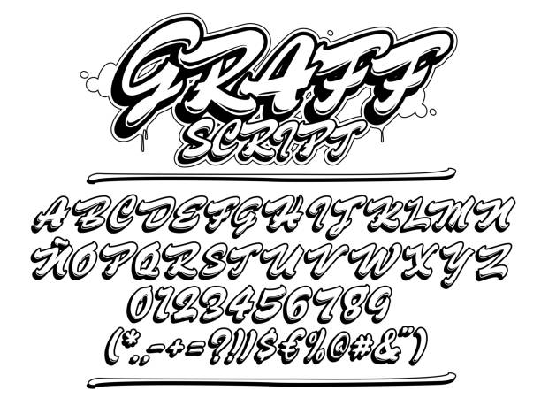 Detail Alfabet Graffiti 3d Nomer 33