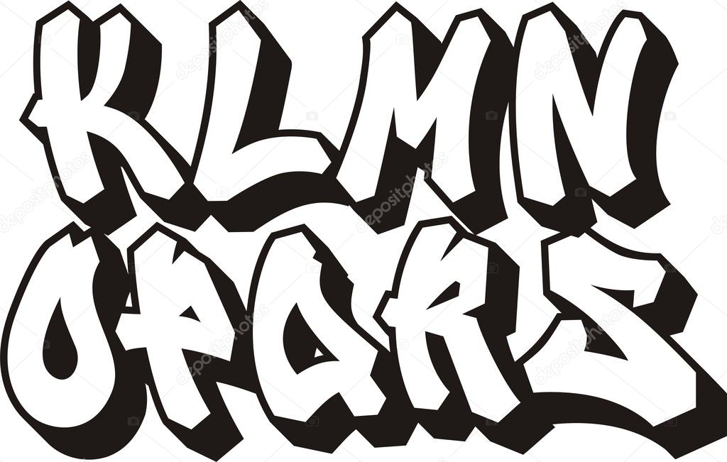 Detail Alfabet Graffiti Distro Nomer 5
