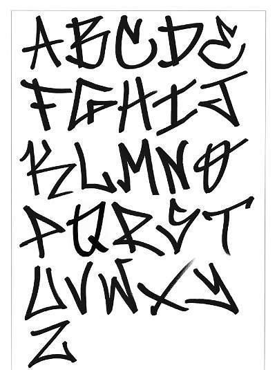 Detail Alfabet Graffiti Draw Nomer 39