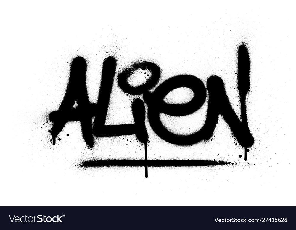 Detail Alien Graffiti Nomer 8