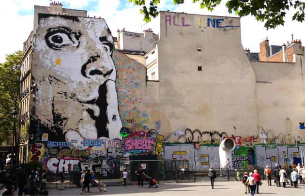 Detail All One Graffiti Paris Nomer 41