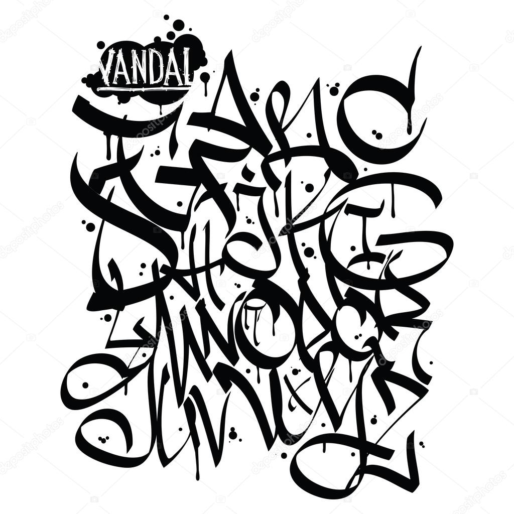 Detail Allah Graffiti Wildstyle Nomer 24