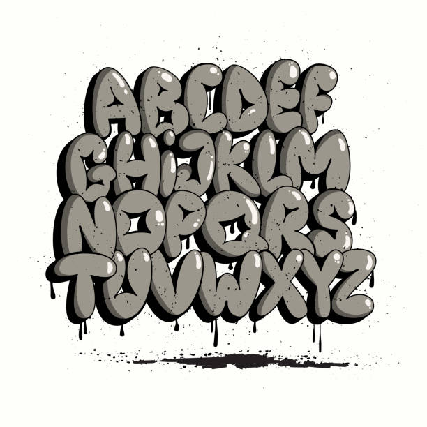 Detail Alphabet 3d Graffiti Nomer 14