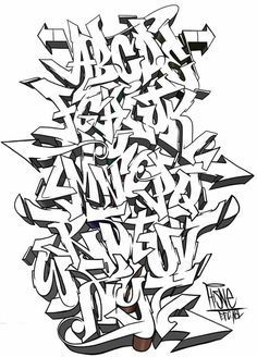 Detail Alphabet Graffiti Best Nomer 22