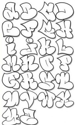 Detail Alphabet Graffiti Bubble Nomer 16