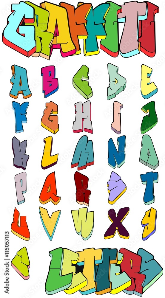 Detail Alphabet Graffiti Hd Nomer 19