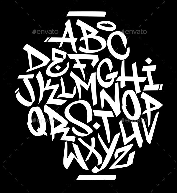 Detail Alphabet Graffiti Hd Nomer 28