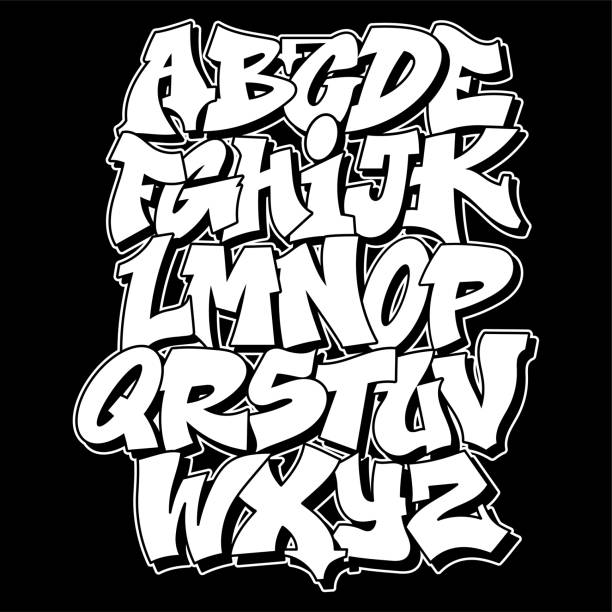 Alphabet Graffiti Letters - KibrisPDR