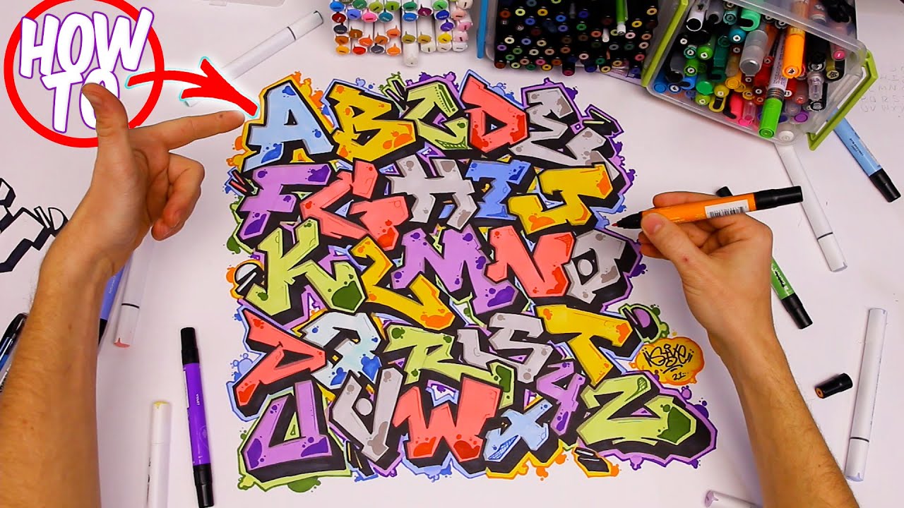 Detail Alphabet Graffiti Letters Nomer 26