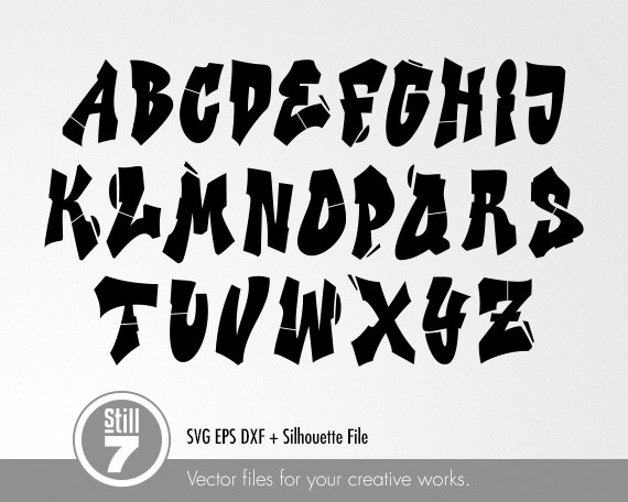 Detail Alphabet Graffiti Letters Nomer 42