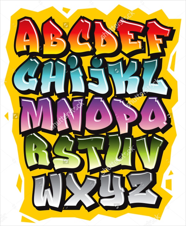 Detail Alphabet Graffiti Letters Nomer 51