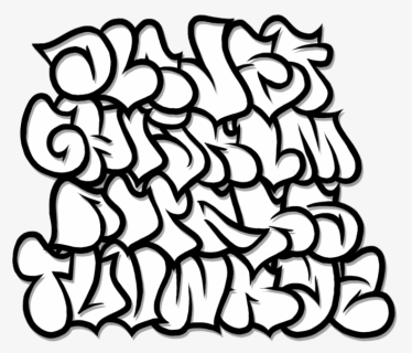 Detail Alphabet Graffiti Nama Nomer 16