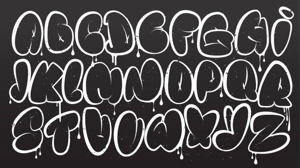 Detail Alphabet Graffiti Simple Nomer 48