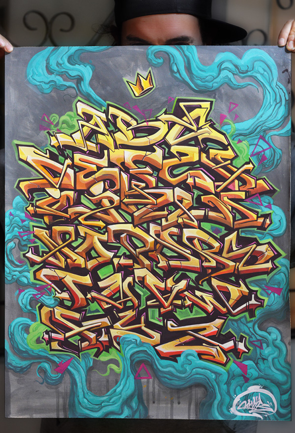 Detail Alphabet Graffiti Wildstyle Nomer 27