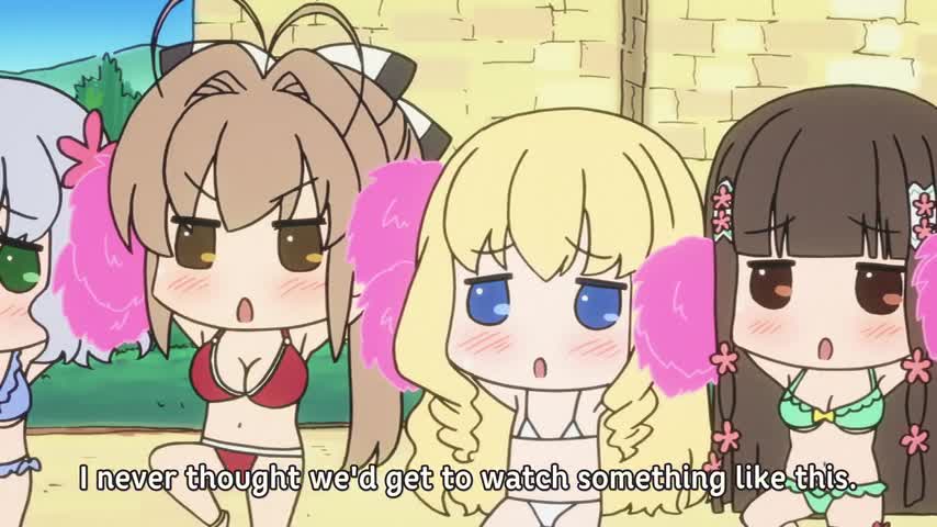 Detail Amagi Brilliant Park Special Exciting Mini Theater Graffiti Backstage Watch Nomer 15