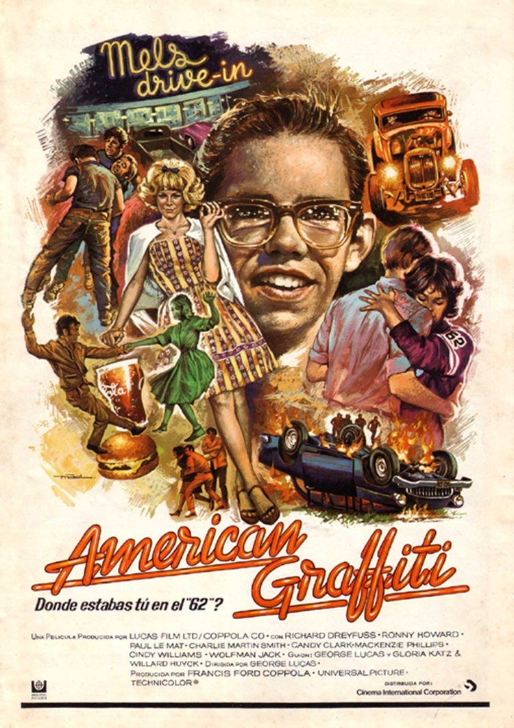 Detail American Graffiti 1973 Film Nomer 5