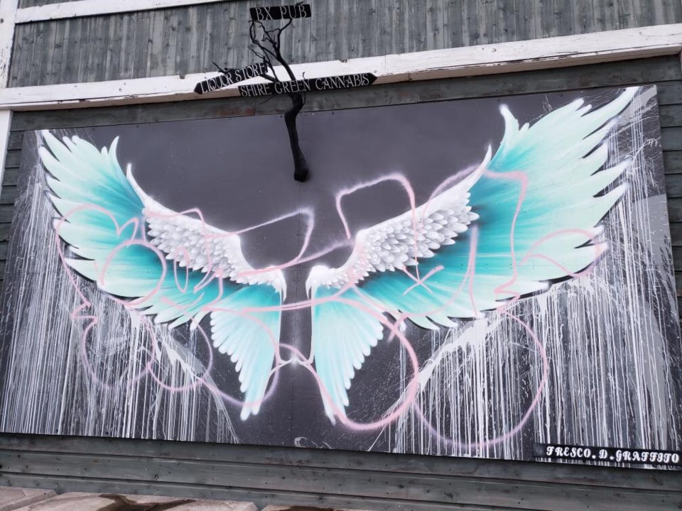 Detail Angel Wings Graffiti Nomer 18