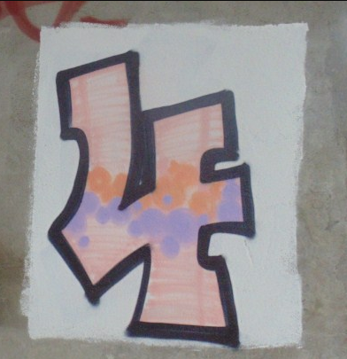 Detail Angka 14 Graffiti Nomer 5