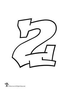 Detail Angka 7 Graffiti Nomer 25