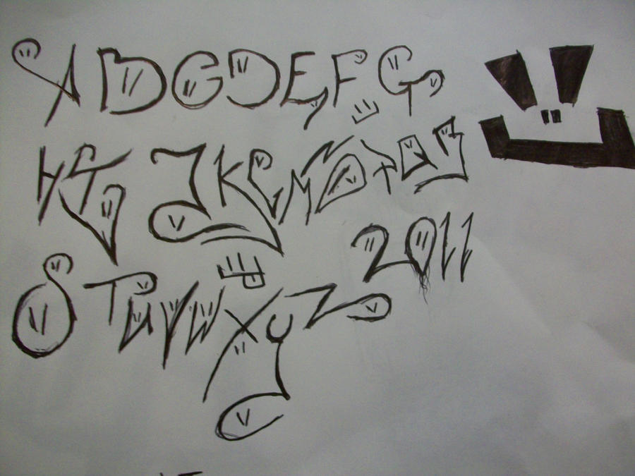 Detail Angka 7 Graffiti Nomer 34