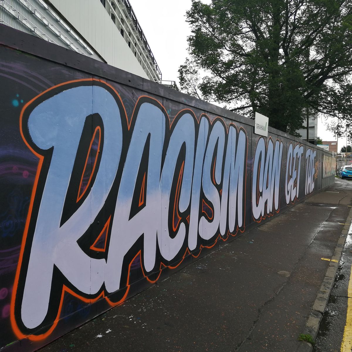 Detail Anti Racism Graffiti Nomer 14