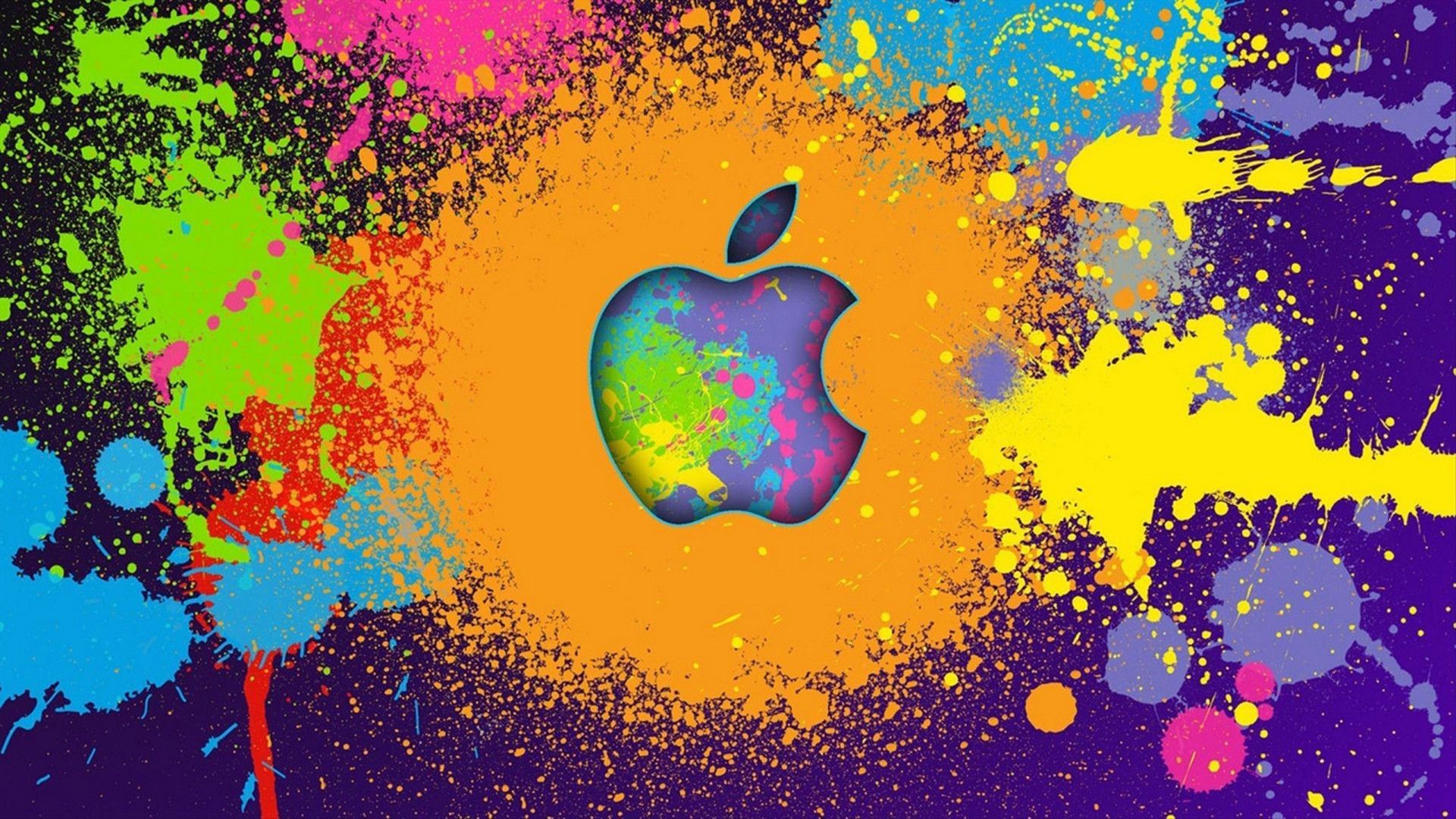 Detail Apple Wallpaper Graffiti Nomer 3