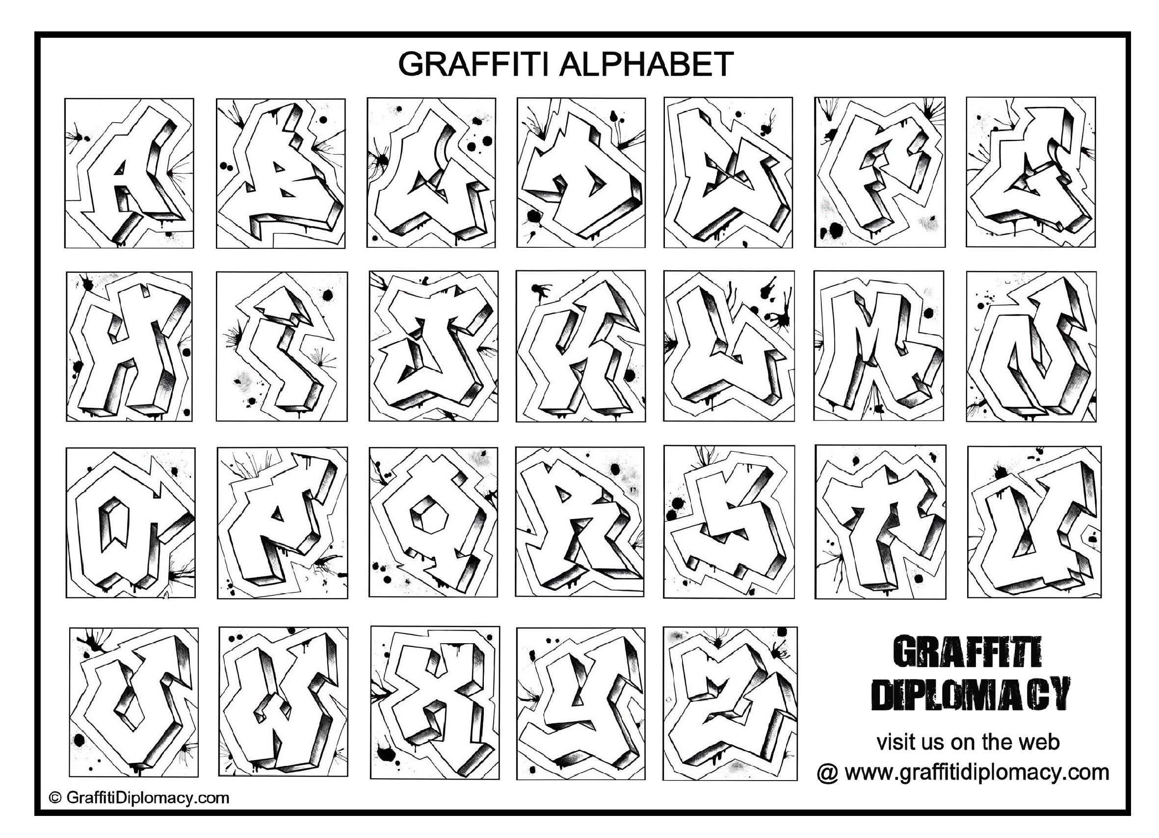 Detail Arrow Graffiti Alphabet Nomer 5