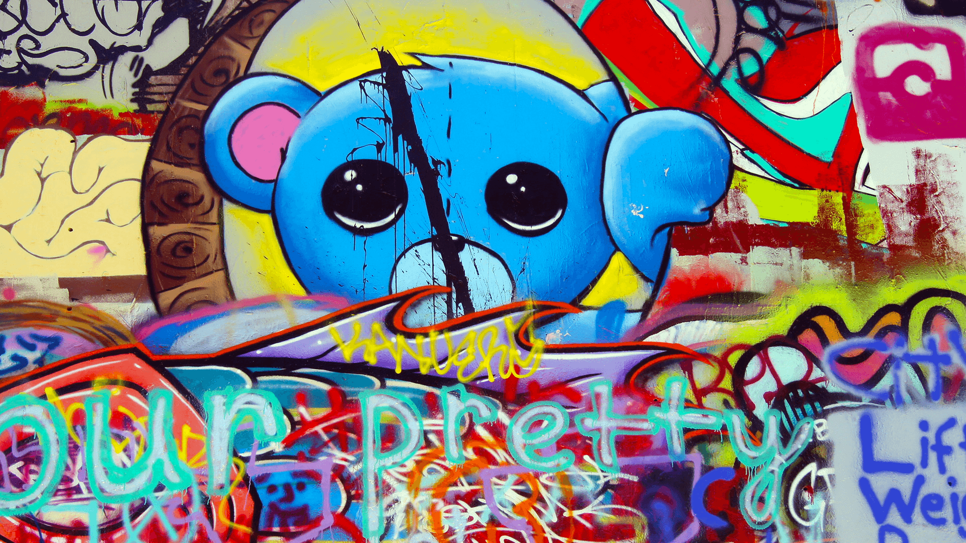 Detail Art Graffiti Wallpaper Nomer 42