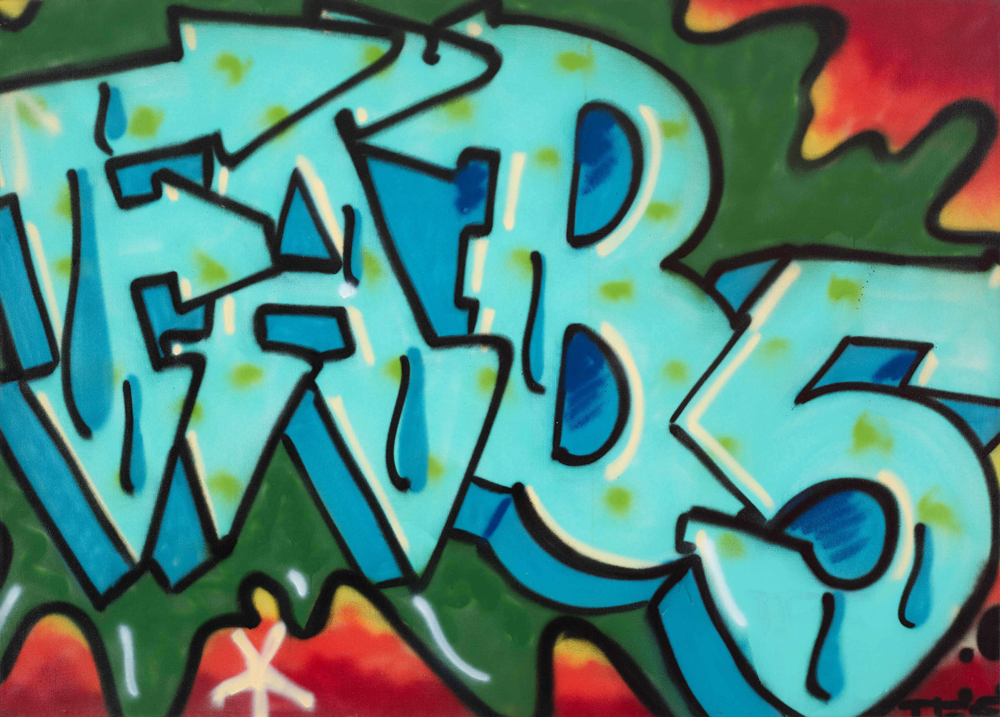 Detail Art K 12 Graffiti Written Nomer 18