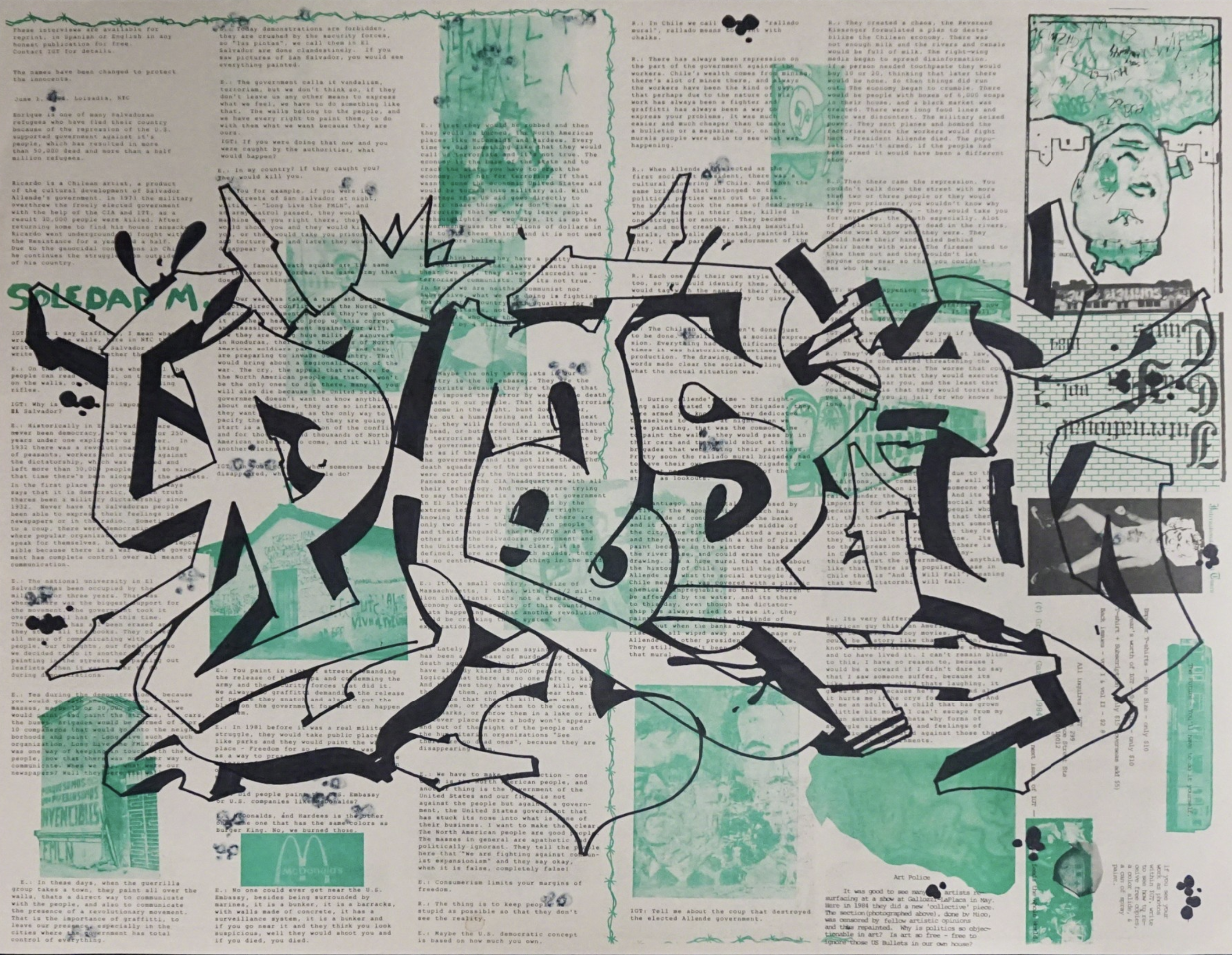 Detail Art K 12 Graffiti Written Nomer 55