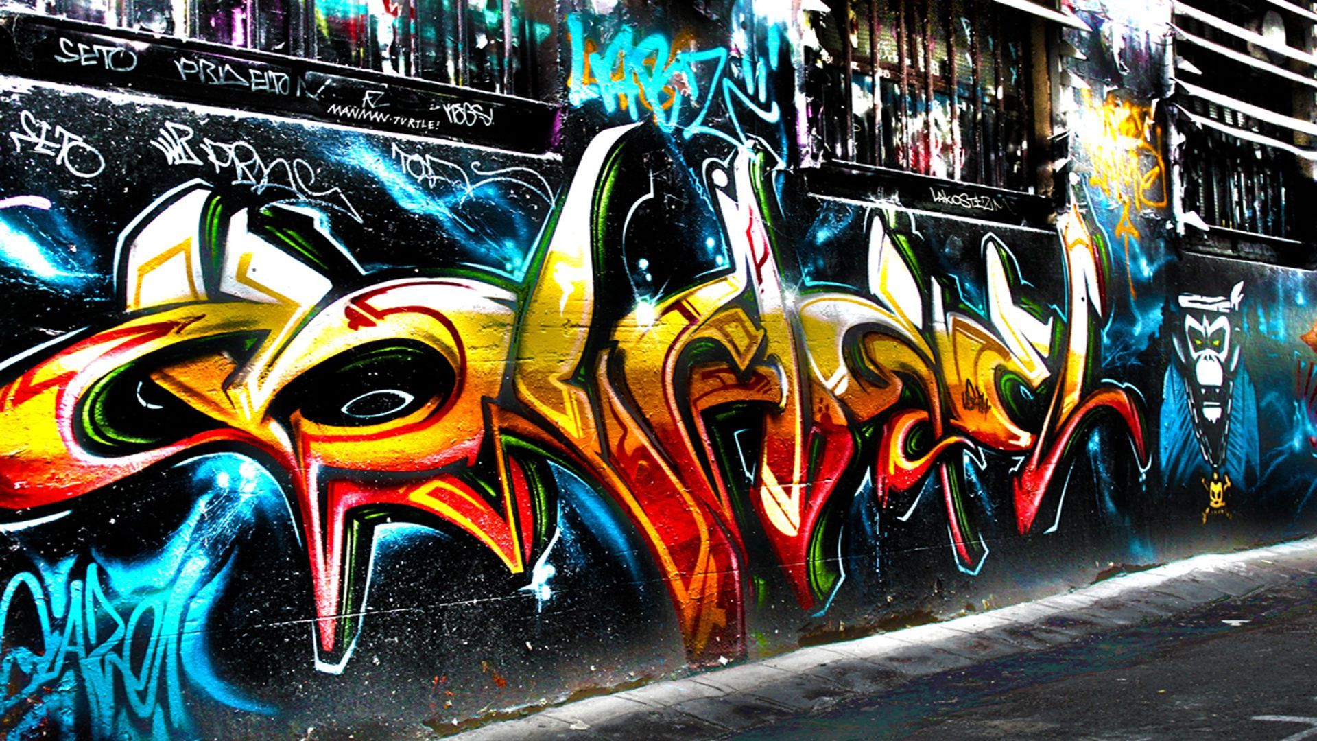 Detail Artwork Graffiti Pictures Walpaper Nomer 28